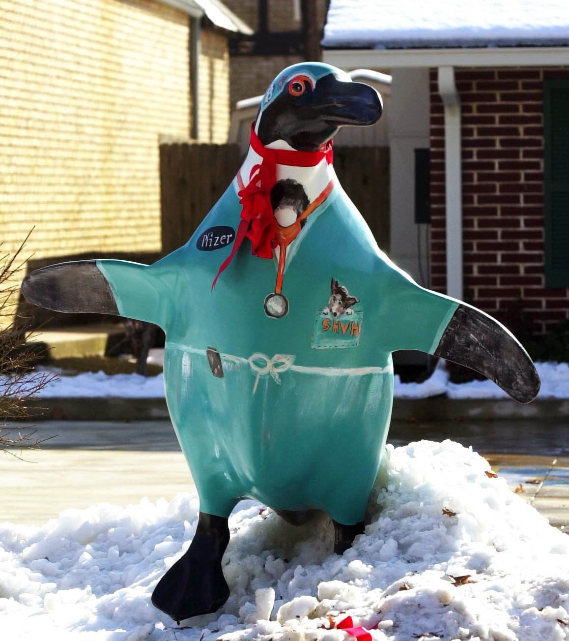 Tulsa Zoo's Penguins on Parade